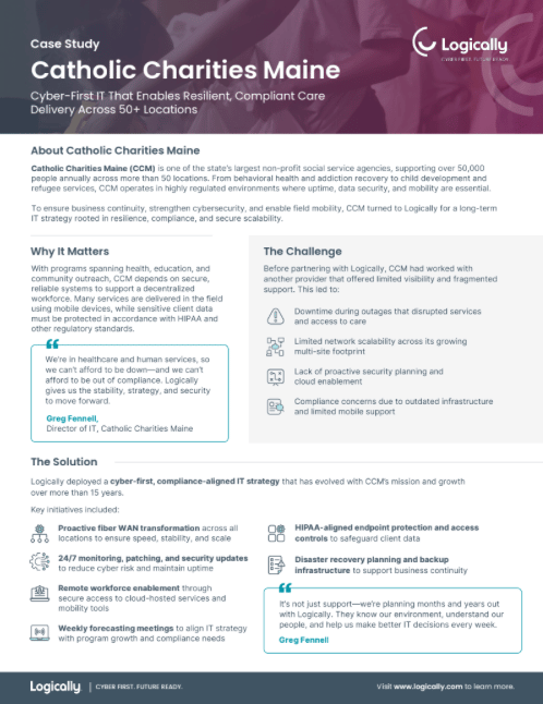 Cybersecurity Case Study: Resilient, Compliant IT Across 50+ Locations Cybersecurity Case Study: Resilient, Compliant IT Across 50+ Locations