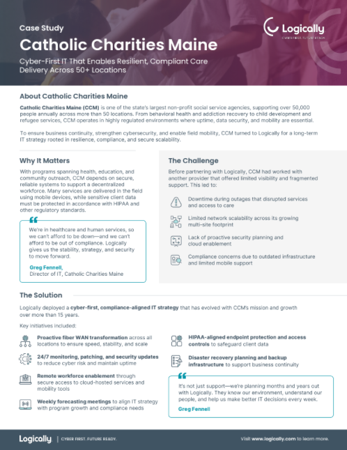 Catholic Charities Maine case study cover