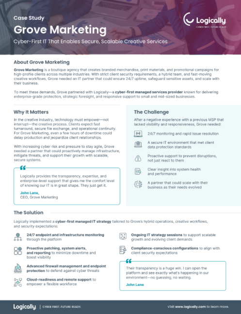 Grove Marketing case study cover