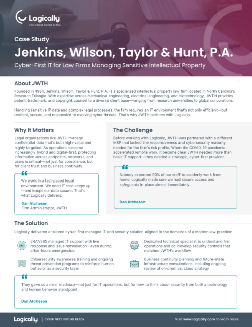 Jenkins, Wilson, Taylor & Hunt, P.A. (JWTH) case study cover